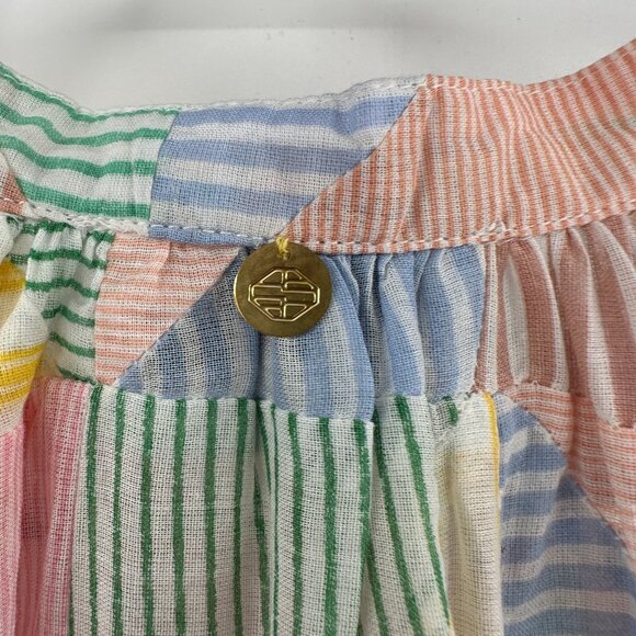 Antik Batik Caroline Long Dress size M 40 Maxi Shirt Dress Belted 100% Cotton - Picture 10 of 13